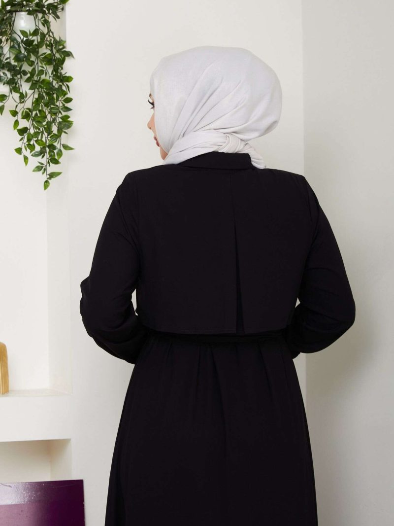 Yazlık Pelerinli Model Ferace - Görsel 3